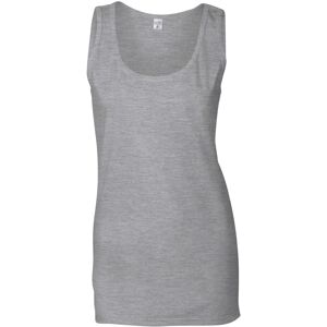 (L, Sports Grey) Gildan Womens/Ladies Soft Tank Top (L, Sports Grey) Gildan Womens/Ladies Soft Tank Top