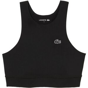 (XS, Black) Lacoste Womens/Ladies Recycled Polyamide Quick Dry Sports Bra (XS, Black) Lacoste Womens/Ladies Recycled Polyamide Quick Dry Sports Bra
