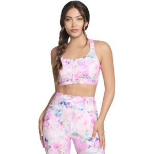 (L, Coral/Multicoloured) Skechers Womens/Ladies GoWalk Seascape Floral Zip Front (L, Coral/Multicoloured) Skechers Womens/Ladies GoWalk Seascape Floral Zip Front