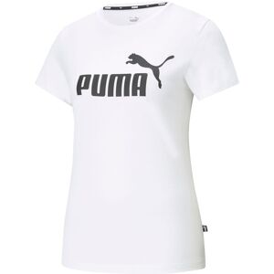 (M, White) Puma Womens/Ladies Essential Logo T-Shirt (M, White) Puma Womens/Ladies Essential Logo T-Shirt