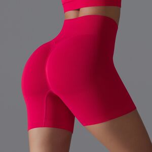 Unbranded (Big red, L) Seamless solid color yoga shorts tight running fitness yoga wear hi Unbranded (Big red, L) Seamless solid color yoga shorts tight running fitness yoga wear hi