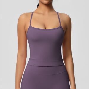 Unbranded (Eggplant purple, XL) Double-sided brushed solid color tight-fitting long sports Unbranded (Eggplant purple, XL) Double-sided brushed solid color tight-fitting long sports