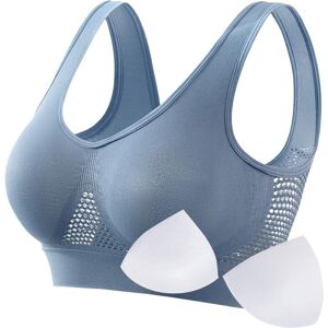 Unbranded (M, 04* Blue) Sports Bras Womens 1/2PC Plus Size High Impact No Underwire Wirefr Unbranded (M, 04* Blue) Sports Bras Womens 1/2PC Plus Size High Impact No Underwire Wirefr