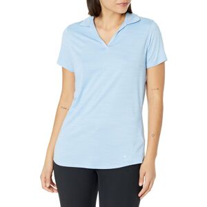 Puma Golf Women's Standard Cloudspun Free Polo Placid Blue Heather Medium Puma Golf Women's Standard Cloudspun Free Polo Placid Blue Heather Medium