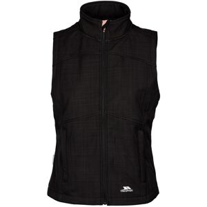 (XXL, Black Marl) Trespass Womens/Ladies Mereb TP50 Softshell Lightweight Gilet (XXL, Black Marl) Trespass Womens/Ladies Mereb TP50 Softshell Lightweight Gilet