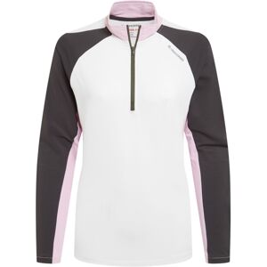 (18 UK, White/Dark Iron) Craghoppers Womens/Ladies Nosilife Half Zip Golf Top (18 UK, White/Dark Iron) Craghoppers Womens/Ladies Nosilife Half Zip Golf Top