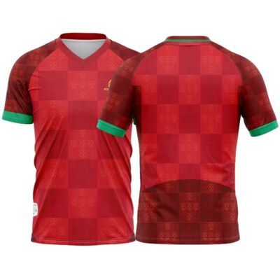 Unbranded (M) World Cup Portugal Home Rugby Jersey Mens Short Sleeve polo Sweatshirt Unbranded (M) World Cup Portugal Home Rugby Jersey Mens Short Sleeve polo Sweatshirt