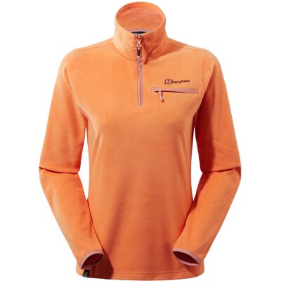 (16, Peach Bloom) Berghaus Womens Prism 2.0 Half Zip Walking Hiking Fleece Jumpe (16, Peach Bloom) Berghaus Womens Prism 2.0 Half Zip Walking Hiking Fleece Jumpe