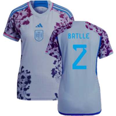 adidas (XS) 2023-2024 Spain Authentic Away Jersey - Ladies (Batlle 2) adidas (XS) 2023-2024 Spain Authentic Away Jersey - Ladies (Batlle 2)