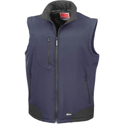 Result - Softshell Bodywarmer - Navy/Black - L - Jacket Result - Softshell Bodywarmer - Navy/Black - L - Jacket