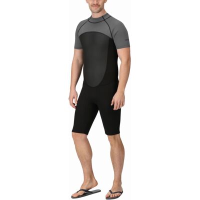 Regatta - Shorty 2mm - Black/DkGrey - M/L - Wetsuit Regatta - Shorty 2mm - Black/DkGrey - M/L - Wetsuit