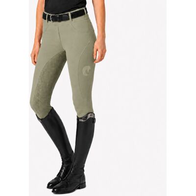 Oypla Coco Equestrian Khaki Ladies Horse Riding Jodhpurs Leggings - XXS Oypla Coco Equestrian Khaki Ladies Horse Riding Jodhpurs Leggings - XXS