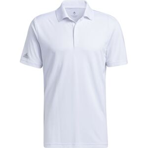 (XL, White) Adidas Mens Performance Polo Shirt (XL, White) Adidas Mens Performance Polo Shirt