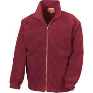 (L, Burgundy) Result Mens Full Zip Active Fleece Anti Pilling Jacket (L, Burgundy) Result Mens Full Zip Active Fleece Anti Pilling Jacket