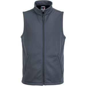 (XL, Convoy Grey) Russell Mens Smart Softshell Gilet (XL, Convoy Grey) Russell Mens Smart Softshell Gilet