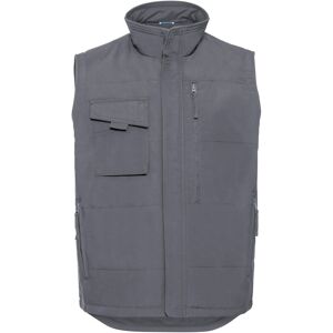 (XS, Convoy Grey) Russell Mens Heavy Duty Gilet (XS, Convoy Grey) Russell Mens Heavy Duty Gilet