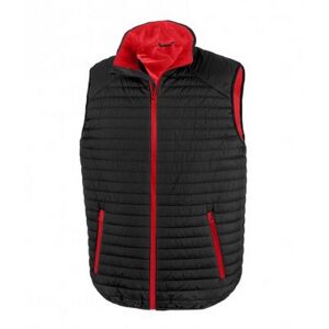(M, Black/Red) Result Adults Unisex Thermoquilt Gilet (M, Black/Red) Result Adults Unisex Thermoquilt Gilet