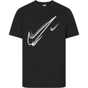 (Black, 2XL) Nike Mens Sportswear Club Swoosh T Shirt (Black, 2XL) Nike Mens Sportswear Club Swoosh T Shirt