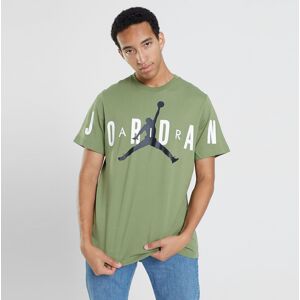 (Olive, M) Nike Jordan Air Stretch T Shirt Mens Sports Tee (Olive, M) Nike Jordan Air Stretch T Shirt Mens Sports Tee