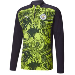 Puma (L) 2024-2025 Man City Prematch 1/4 Zip Top (Yellow Glow) Puma (L) 2024-2025 Man City Prematch 1/4 Zip Top (Yellow Glow)
