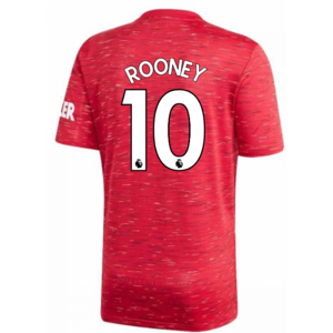 (MB) 2020-2021 Man Utd Adidas Home Football Shirt (Kids) (ROONEY 10) (MB) 2020-2021 Man Utd Adidas Home Football Shirt (Kids) (ROONEY 10)