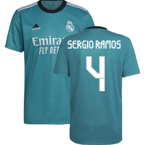 adidas (XL) Real Madrid 2021-2022 Third Shirt (SERGIO RAMOS 4) adidas (XL) Real Madrid 2021-2022 Third Shirt (SERGIO RAMOS 4)