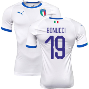 Puma (M) 2018-2019 Italy Away evoKIT Away Shirt (Bonucci 19) Puma (M) 2018-2019 Italy Away evoKIT Away Shirt (Bonucci 19)