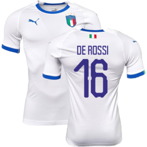 Puma (XXL) 2018-2019 Italy Away evoKIT Away Shirt (De Rossi 16) Puma (XXL) 2018-2019 Italy Away evoKIT Away Shirt (De Rossi 16)