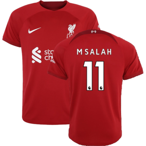 Nike (S) 2022-2023 Liverpool Home Shirt (M SALAH 11) Nike (S) 2022-2023 Liverpool Home Shirt (M SALAH 11)