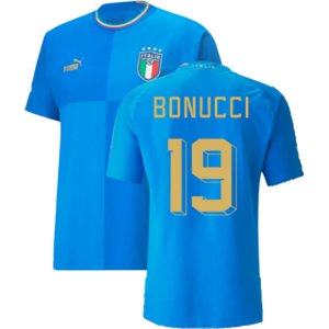 Puma (XXL) 2022-2023 Italy Authentic Home Shirt (BONUCCI 19) Puma (XXL) 2022-2023 Italy Authentic Home Shirt (BONUCCI 19)