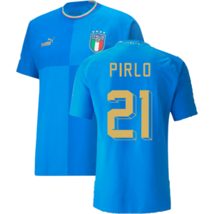 Puma (L) 2022-2023 Italy Authentic Home Shirt (PIRLO 21) Puma (L) 2022-2023 Italy Authentic Home Shirt (PIRLO 21)