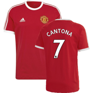 adidas (3XL) 2022-2023 Man Utd 3S DNA Tee (Red) (CANTONA 7) adidas (3XL) 2022-2023 Man Utd 3S DNA Tee (Red) (CANTONA 7)