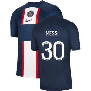 Nike (XL) 2022-2023 PSG Home Shirt (no sponsor) (MESSI 30) Nike (XL) 2022-2023 PSG Home Shirt (no sponsor) (MESSI 30)