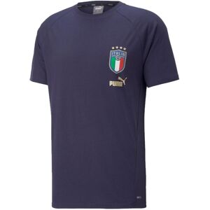 Puma (XL) 2022-2023 Italy Coach Casuals Tee (Peacot) Puma (XL) 2022-2023 Italy Coach Casuals Tee (Peacot)
