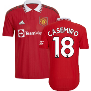 adidas (M) 2022-2023 Man Utd Authentic Home Shirt (CASEMIRO 18) adidas (M) 2022-2023 Man Utd Authentic Home Shirt (CASEMIRO 18)