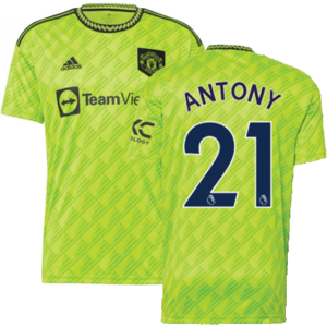 adidas (3XL) 2022-2023 Man Utd Third Shirt (ANTONY 21) adidas (3XL) 2022-2023 Man Utd Third Shirt (ANTONY 21)