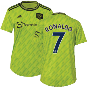 adidas (S) 2022-2023 Man Utd Third Shirt (Ladies) (RONALDO 7) adidas (S) 2022-2023 Man Utd Third Shirt (Ladies) (RONALDO 7)