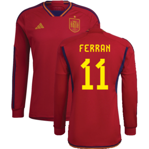 Adidas FERRAN 11 Red Long Sleeve Football Shirt - Football Shirt Adidas FERRAN 11 Red Long Sleeve Football Shirt - Football Shirt