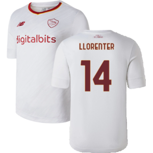 Balance (XXL) 2022-2023 Roma Away Shirt (Llorente R 14) Balance (XXL) 2022-2023 Roma Away Shirt (Llorente R 14)