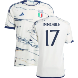 adidas (XXL) 2023-2024 Italy Authentic Away Shirt (IMMOBILE 17) adidas (XXL) 2023-2024 Italy Authentic Away Shirt (IMMOBILE 17)
