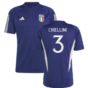 adidas (M) 2023-2024 Italy Training Jersey (Dark Blue) (CHIELLINI 3) adidas (M) 2023-2024 Italy Training Jersey (Dark Blue) (CHIELLINI 3)