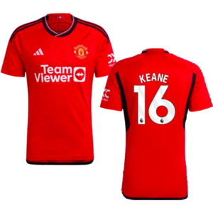 adidas (S) 2023-2024 Man Utd Home Shirt (Keane 16) adidas (S) 2023-2024 Man Utd Home Shirt (Keane 16)