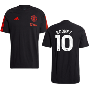 adidas (M) 2023-2024 Man Utd Training Tee (Black) (Rooney 10) adidas (M) 2023-2024 Man Utd Training Tee (Black) (Rooney 10)