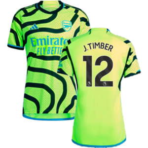 adidas (S) 2023-2024 Arsenal Away Shirt (J.Timber 12) adidas (S) 2023-2024 Arsenal Away Shirt (J.Timber 12)