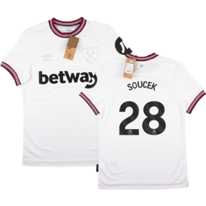 Umbro (M) 2023-2024 West Ham United Away Shirt (SOUCEK 28) Umbro (M) 2023-2024 West Ham United Away Shirt (SOUCEK 28)
