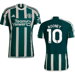 adidas (XS) 2023-2024 Man Utd Authentic Away Shirt (Rooney 10) adidas (XS) 2023-2024 Man Utd Authentic Away Shirt (Rooney 10)