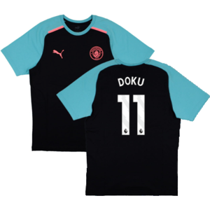 Puma (XL) 2023-2024 Man City Casuals Tee (Navy) (Doku 11) Puma (XL) 2023-2024 Man City Casuals Tee (Navy) (Doku 11)