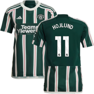adidas (XS) 2023-2024 Man Utd Away Shirt (Hojlund 11) adidas (XS) 2023-2024 Man Utd Away Shirt (Hojlund 11)