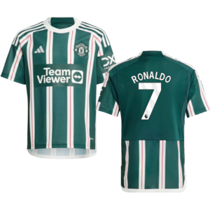 adidas (XXL) 2023-2024 Man Utd Away Shirt (Kids) (Ronaldo 7) adidas (XXL) 2023-2024 Man Utd Away Shirt (Kids) (Ronaldo 7)