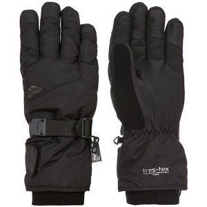 (XS, Black) Trespass Adults Ski Gloves Waterproof Ergon II (XS, Black) Trespass Adults Ski Gloves Waterproof Ergon II